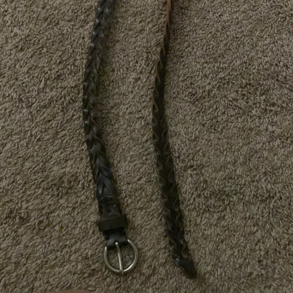 Brown American eagle belt